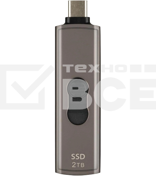 Внешний накопитель SSD Transcend USB-C 2TB TS2TESD330C ESD330C серый