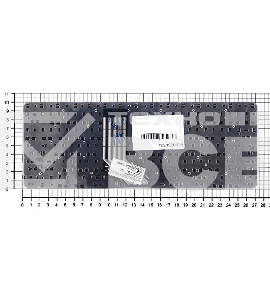 Клавиатура для ноутбука HP Envy x2 11-G черная