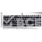 Клавиатура для ноутбука HP Elitebook 850 G3 850 G4 черная с серой рамкой и подсветкой, фото2