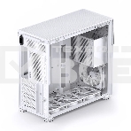 Корпус без блока питания Case JONSBO D41 MESH, Midi-Tower, TG, no fan, 1xUSB-A 3.2 + 1xUSB-C 3.2, ATX, mATX White, фото2