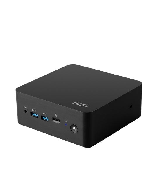 Мини ПК MSI Cubi NUC 1M-052BRU Core 5 120U (1.4) Graphics CR noOS GbitEth WiFi BT 120W черный (936-B0B111-080)