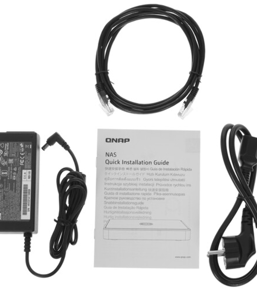 Сетевое хранилище SMB QNAP HS-264-8G Silent NAS 2 HDD trays, 4-core Intel Celeron N5105 2.0 GHz up to 2.9 GHz, 8 Gb RAM, 2x2.5 Gigabit Ethernet, 2 xUSB 3.2 Gen 2 (10Gbps), 2xHDMI.