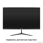 Монитор с аудио 24.5' ExeGate SmartView EH1500TA (IPS LED Grade A+, FHD, 1920x1080@75Гц, 16:9, 250cd/m2, 1000:1, 3-5ms, Speakers, audio-out, D-Sub, HDMI, DisplayPort, USB, кабель HDMI 1,5м, VESA, регулировка наклона (tilt), чёрный), фото11