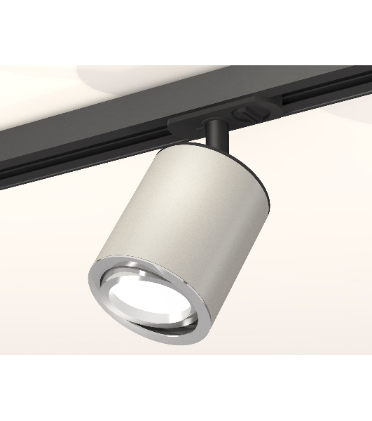 Светильник Ambrella light XT7423001 SGR/PSL/SBK серый песок/серебро полированное/черный песок MR16 GU5.3 (A2537, C7423, N7003)