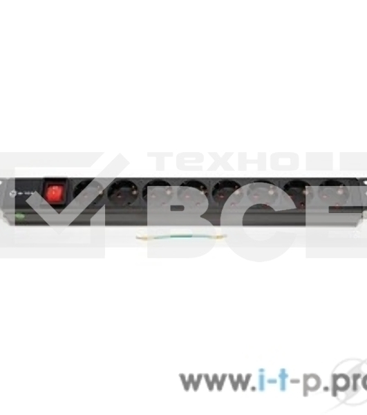 Аксессуар 5bites Блок розеток PDU819A-07 8S, AL, SWITCH, 1U, 19'