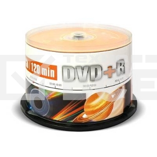 Диск DVD+R Mirex 4.7 Gb, 16x, Cake Box (50), (50/300)