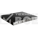Коммутатор Managed L3 Stackable Switch 20x1000Base-T PoE, 4x10GBase-X SFP+, 4xCombo 1000Base-T PoE/SFP, PoE Budget 370W (740W with DPS-700), Surge 6KV, CLI, 1000Base-T Management, RJ45 Console, mini-USB Console, USB, RPS, Alarm RJ-45, Dying Gasp, Standard, фото7