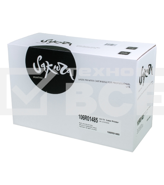 Картридж лазерный Sakura 106R01485 для Xerox WC 3210/3220, черный, 2000 к.