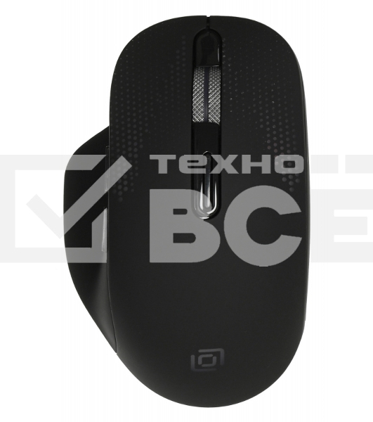 Мышь беспроводная Oklick 636LWC черный, 2400 dpi, радиоканал, USB/USB-C, кнопки - 6