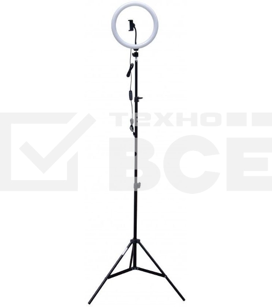 Штатив Rekam RL-26 LED Kit универсальный черный