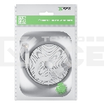 Патч-корд GCR PROF плоский прямой 3.0m, UTP медь кат.6, белый, 30 AWG, ethernet high speed 10 Гбит/с, RJ45, T568B, GCR-52867, фото3