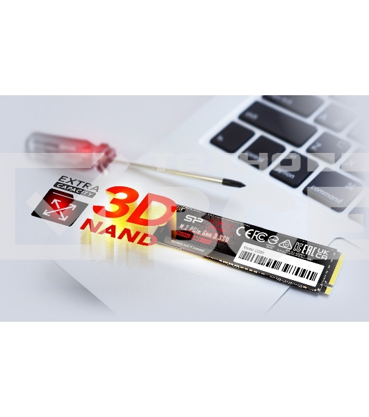 Накопитель SSD 250GB Silicon Power UD80, M.2 2280, PCI-E 3x4, [R/W - 3400/3000 MB/s]