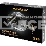 Накопитель SSD ADATA LEGEND 900, 2000Gb, PCIe 4.0 x4, 2280, NVMe, R/W 7000/5400, с радиатором, фото5
