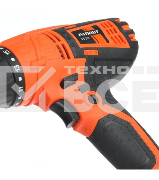 Дрель-шуруповерт сетевой Patriot FS301, Сетевая, 330 Вт