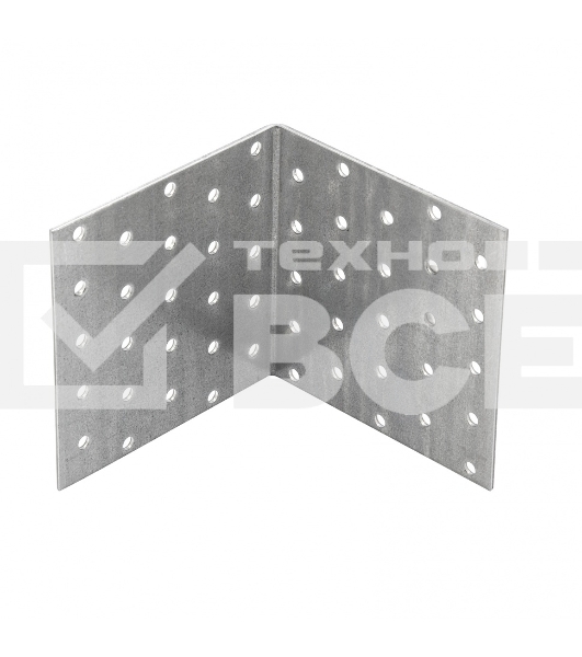Крепежный уголок равносторонний, KUR 100x100x100 мм, Россия Сибртех