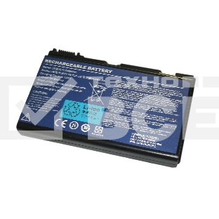 Аккумуляторная батарея для ноутбука Acer TravelMate TM00741 7520 11.1V 5200mAh OEM черный