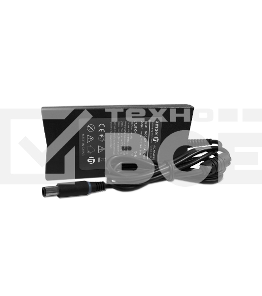Блок питания (сетевой адаптер) Amperin AI-DL65S для ноутбуков Dell 19.5V 3.34A 7.4pin slim