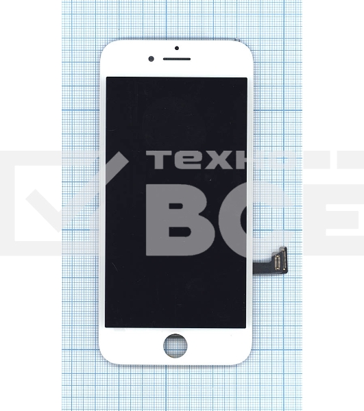 Дисплей для Apple iPhone 8 в сборе с тачскрином (Foxconn) белый