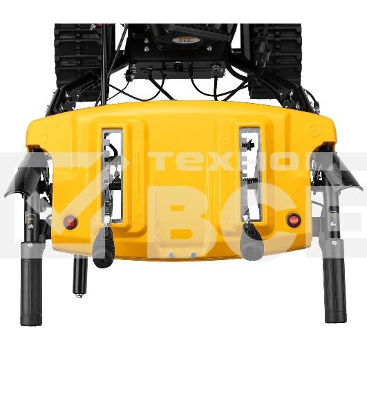 Бензиновая снегоуборочная машина SBM 610DT PRO, 212cc, гусеницы, эл.старт, блок. дифф.  Denzel