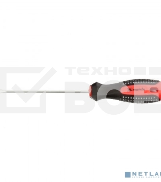 Отвертка MATRIX 11408SL30 3-х компонентная рукоятка anti slip