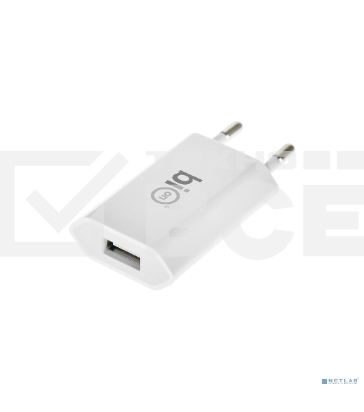 Сетевое Зарядное Устройство Bion, USB-A, 5 Вт, белый