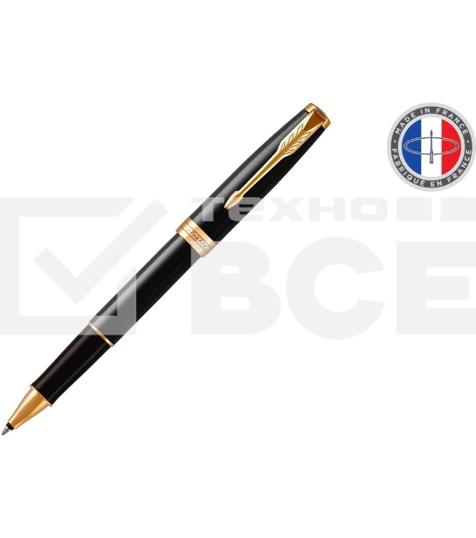 Ручка роллер Parker Sonnet Core T530 (CW1931496) LaqBlack GT F черн. черн. подар.кор.