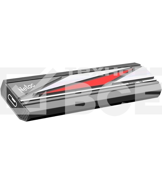 Внешний накопитель SSD Netac ZX20L 1TB USB 3.2 Gen 2 Type-C External SSD, R/W up to 2000MB/1800MB/s, with USB C to A cable and 20Gbps USB C to C cable, 5Y wty
