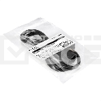 Кабель питания ExeGate Special EC-1S (C13->C14, 3*0.5mm2, CCA, черный, 1м), фото 1
