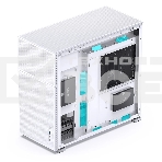 Корпус без блока питания Case JONSBO D41 MESH, Midi-Tower, TG, no fan, 1xUSB-A 3.2 + 1xUSB-C 3.2, ATX, mATX White, фото4