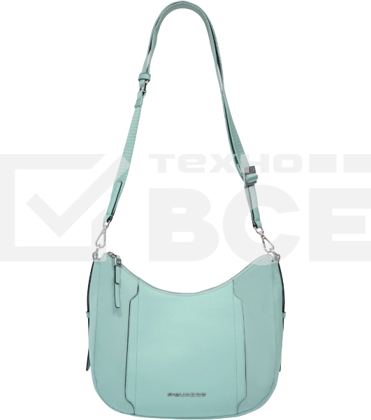 Сумка женская Piquadro Lyra BD6657W92T/VE мятный ткань/натур.кожа