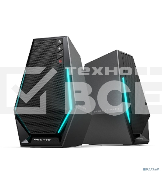 Акустическая система Edifier G1500 2.0 черный 5Вт BT