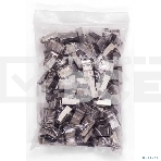 Коннектор RJ-45 Filum FL-NA-PLUG5E-6 5E кат., 8p8c, экран, 30 мкм, универсальный, для одножильного и многожильного кабеля, уп/100 шт, фото 1