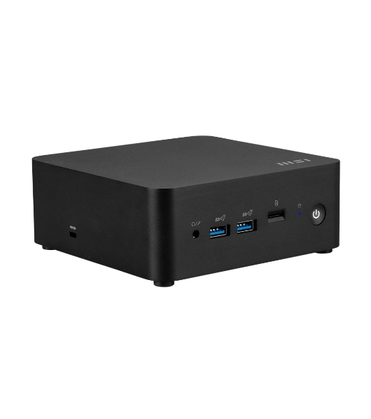 Мини ПК MSI Cubi NUC 1M-052BRU Core 5 120U (1.4) Graphics CR noOS GbitEth WiFi BT 120W черный (936-B0B111-080)