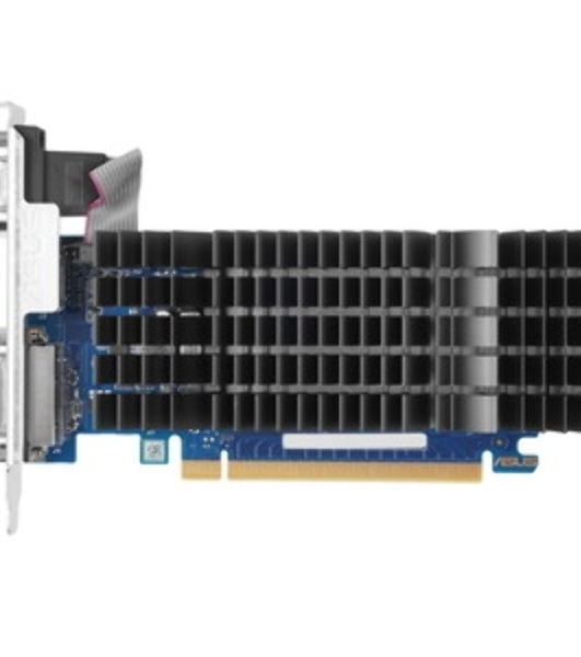Видеокарта Asus PCI-E GT710-SL-2GD5-BRK-EVO NVIDIA GeForce GT 710 2Gb 64bit GDDR5 954/5012 DVIx1 HDMIx1 CRTx1 HDCP Ret low profile