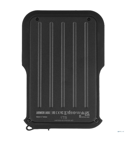 Внешний HDD 2.5' Silicon Power Armor A66, 1TB, USB 3.2 Gen 1 Type-A, 5400 rpm, чёрный
