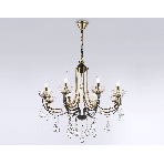 Светильник Ambrella light TR4953/8 BK/GD/CL черный/золото/прозрачный E14*8 max 40W D740*735, фото3