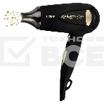 Фен Scarlett SC-HD70IT10 черный/золотистый 1400Вт, фото 1