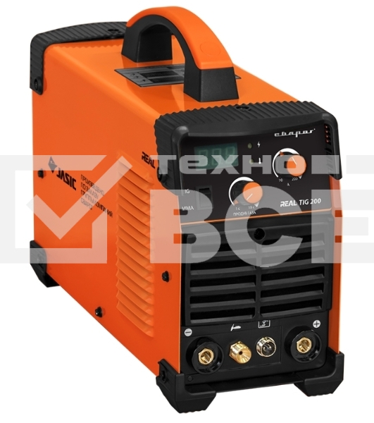 Инвертор СВАРОГ TIG 200 REAL W223сварочный 160-270В 50ГЦ 10-200/10-160 TIG/ММА 1-3.2/1.5-4мм
