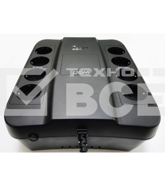 Источник бесперебойного питания Powercom Spider SPD-650U 390Вт 650ВА черный