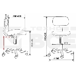 Кресло Бюрократ CH-201NX/Military зеленый милитари Military, фото7