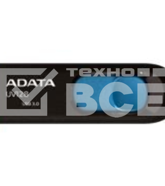 Флеш диск ADATA Flash Drive 64Gb UV128 AUV128-64G-RBE {USB3.0, BLACK/BLUE}