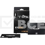 Накопитель SSD Samsung 870 EVO, 500Gb, SATA III, 2.5