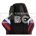 Кресло игровое Бюрократ VIKING 4 AERO RUS белый/синий/красный/черный, искусст. кожа/ткань, две подушки, фото57