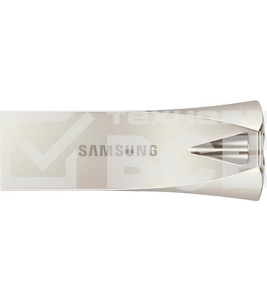 Флешка USB R/W 64Gb USB Drive <USB 3.1> Samsung BAR Plus (up to 300Mb/s) (MUF-64BE3/APC) серебристый
