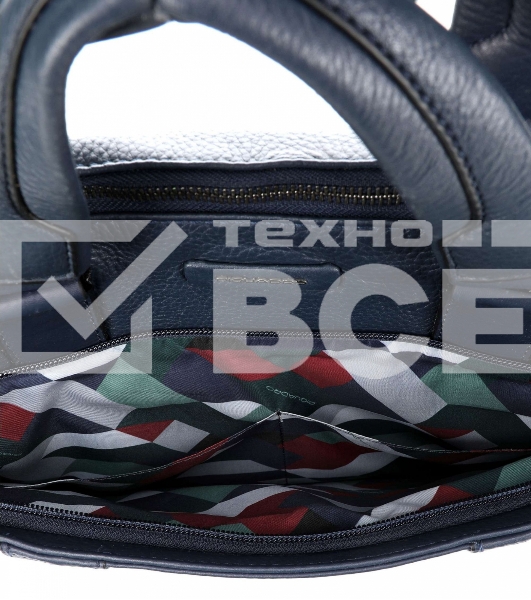 Сумка для ноутбука Piquadro Modus CA4021MOS/BLU синий натур.кожа