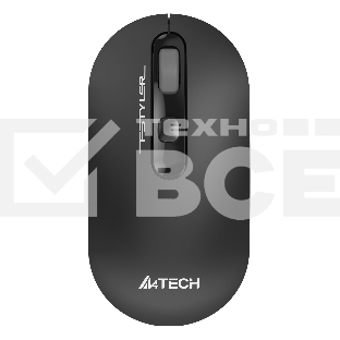 Мышь беспроводная A4Tech Fstyler FG20 серый, 2000 dpi, радиоканал, USB, кнопки - 4