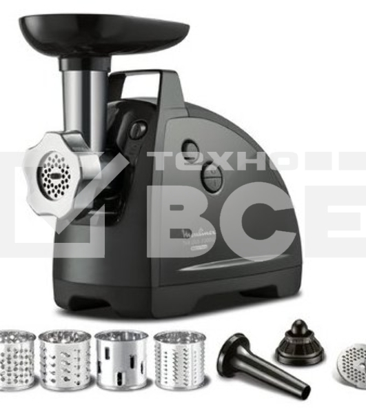 Мясорубка Moulinex ME684832 чёрный, 2000 Вт