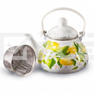 Чайник для плиты METALLONI EM-131X1/62 эмалир. с фильтром из нерж.стали 