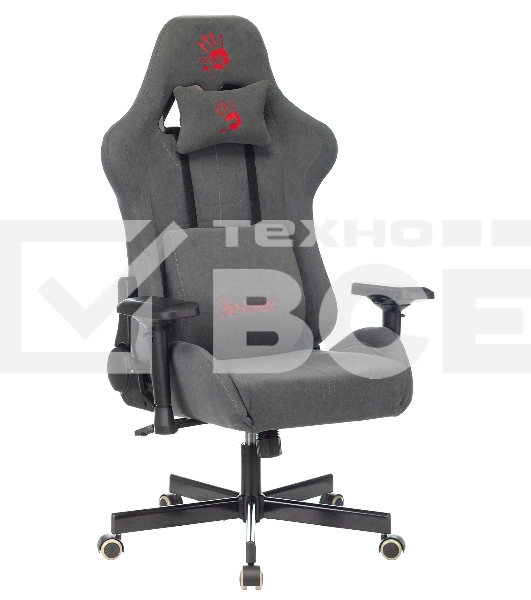 Кресло игровое A4Tech Bloody GC-740 серый