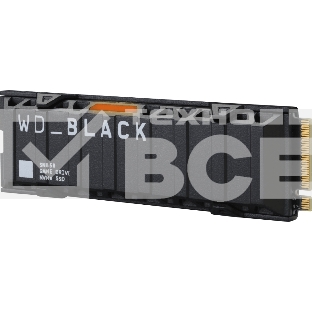 Накопитель SSD WD BLACK SN850, 1Tb, PCIe 4.0 x4, M.2 2280, NVMe, R/W 7000/5300